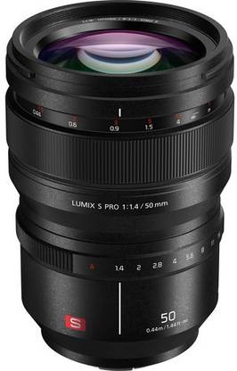 Panasonic Lumix S-X5O s Pro 50 mm f/1.4  Wide-angle Prime  Lens