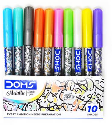 DOMS Metallist Series - Metallic Brush Pen