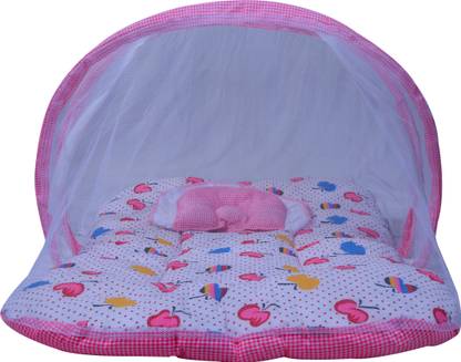 Raiyani Son S Polyester Kids Baby Bed With Mosquito Net Price In India Buy Raiyani Son S Polyester Kids Baby Bed With Mosquito Net Online At Flipkart Com