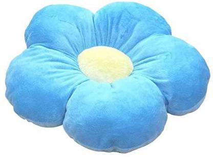 Peach Cuddle Microfibre Floor Cushion Pack of 1 Solid Round