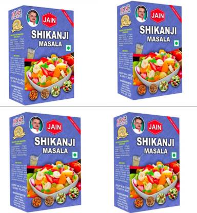 Jain Shikanji Shikanji Ka Masala 100gm ((Pack of 4))