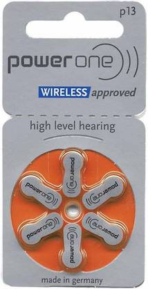 Power one Hearing Aid Battery Size 13 -Pack Of 12 Batteries PowerOne-13no-12Battery Stethoscope Case