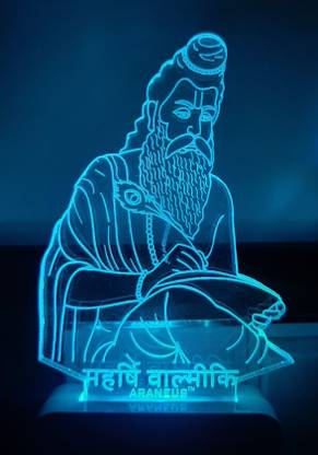 ARANEUS Maharshi Valmiki rushi ji ANL-51 Night Lamp Night Lamp