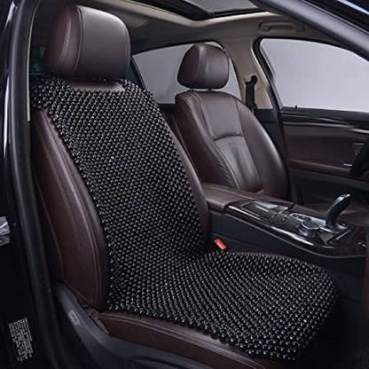Q1 Beads Wooden Bead Seating Pad For  BMW, Audi, Ford, HYUNDAI, Honda, Volkswagen, Tata, Tesla, Maruti Suzuki, Mahindra, Renault, Kia, Jeep i10 Active, Creta, i20 Asta, Ciaz, Thar, Figo, Swift Dzire, Baleno, Seltos HTX 1.5, Harrier XZ, Tiago Facelift, Fortuner, Ecosport, Duster, Endeavour, XUV500 W11 Diesel, City, Verna, Vitara Brezza ZXI Petrol, Compass, Ertiga, Innova, Grand i10, Venue E Petrol