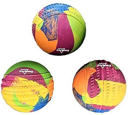 HeadTurners Rubber Heavy Weight Cricket Ball Cricket Tennis Ball