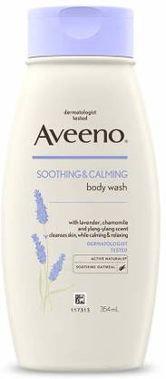 Aveeno Soothing & Calming Body Wash, Transparent, 354 ml