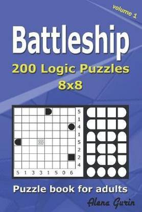 Battleship puzzle book for adults