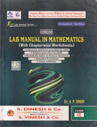 XACT LAB MANUAL IN MATHEMATICS CLASS IX