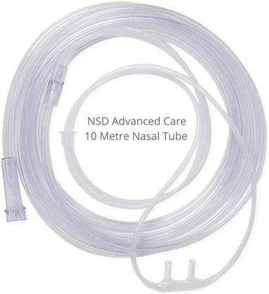 NSD Advanced Care 10 Metre Length Adult Oxygen Nasal Pipe Nasal  Cannula