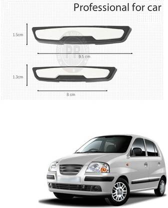 PROEDITION Car Door Edge Guards Defender Auto Door Scratch (white Silver,4 Pieces) a77 Matte, Glossy, Chrome Hyundai Santro Xing Side Garnish