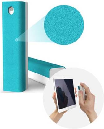 GROB UNO Mobile Cleaner | Pack of 2 | 2 in 1 Cleaner with Spray | Cleaner with in Built Fabric for Mobiles