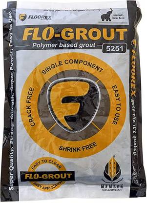 Floorex Polymer Based Cement Grout Black Crack Filler