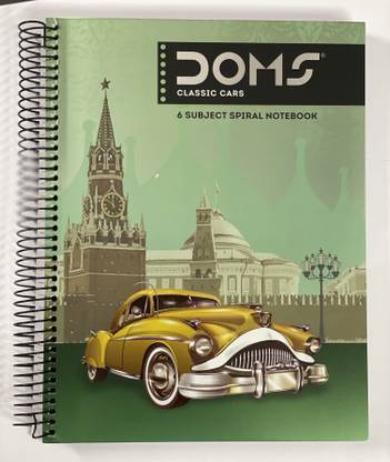 DOMS A A4 Notebook Single Line 300 Pages