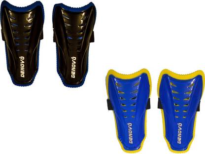 DENOVO Club Football Shin Guard Large Size (2 Pairs) Football Shin Guard