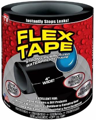 NATURE SKY Repair Flex Tape to Stop Leakage of Wash Basin (Pack Of 1) 140 cm Masking Tape