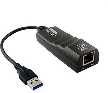 techut USB 3.0 to Ethernet RJ45 Gigabit 10/100/1000 Mbps Ethernet Adapter Plug N Play - MAC, Windows, Linux, MacOS Sierra, Android Supported Lan Adapter
