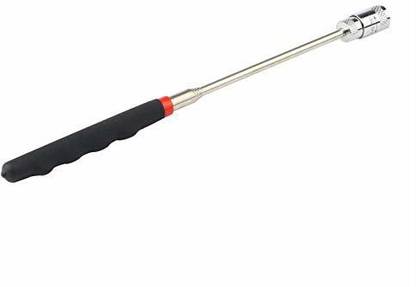 A&S TOOLSHOP Mini Portable LED Light Telescopic Magnetic Pen Handy Tool/Extendable Rod Stick for Picking up Nuts Bolts Magnetic Pickup Tool
