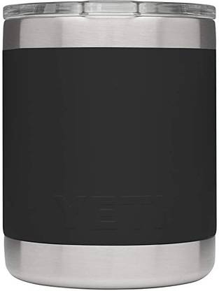 Yeti Rambler 10 Oz Lowball, Vacuum Insulated, Stainless Steel With Standard Lid Stainless Steel Tumbler