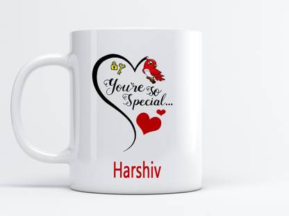 MM9E You Are So Special Harshiv Printed , I Love You Harshiv , Harshiv Name ,Valentine's day , Anniversary Gift , Happy Birthday Gift , Rakhi , Husband, Brother Ceramic Coffee Mug
