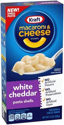 Kraft Macaroni Cheese Dinner,White Cheddar Macaroni Pasta