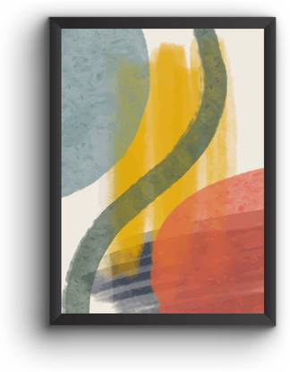 Abstract 041 A1 Size ( 20X30 Inches ) Matte Laminatted Framed Poster Paper Print