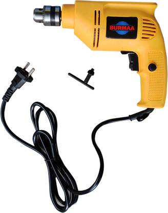 Burmaa BURMAA Drill Machine 450 Watt BM-ED10R/F Pistol Grip Drill