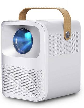 AUN PROJECTOR ET30S Full HD Projector 3300 Lumens projector full hd for Multimedia Home Theater wifi bluetooth Smart Projector Android for TV Stick, laptop, HDMI, USB, AV, OTT (4000 lm / 1 Speaker / Wireless / Remote Controller) Portable Projector