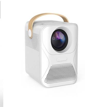 AUN ET30S Full HD Smart Projector 1080P 3300 Lumens WiFi Bluetooth Android Smart Projector for Home (4000 lm / 1 Speaker / Wireless / Remote Controller) Portable Projector