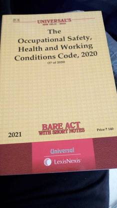 The Occupational Safety Health And Working Conditions Code 2020