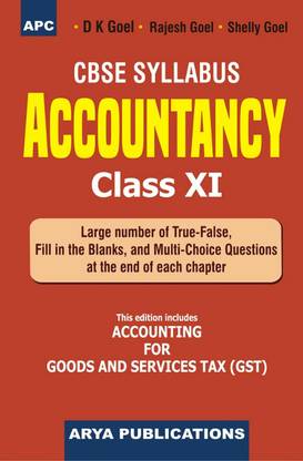 Accountancy Class 11 By DK Goel For 2021-2022 Exam BY BOOKWISE SELLER