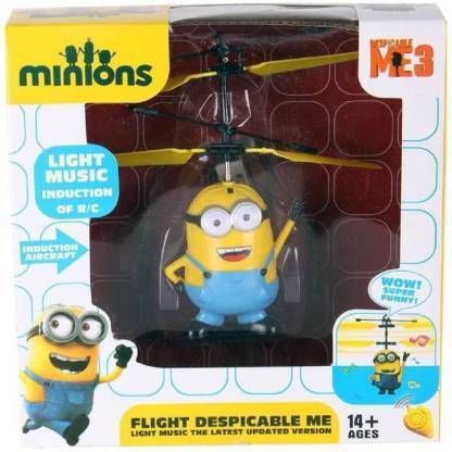 beauty fly Rechargeable Flying Minion Helicopter