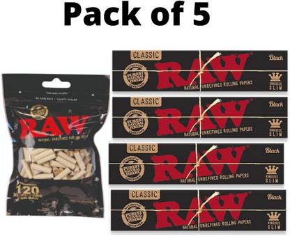 Raw Black Filter Combo Rolling Paper