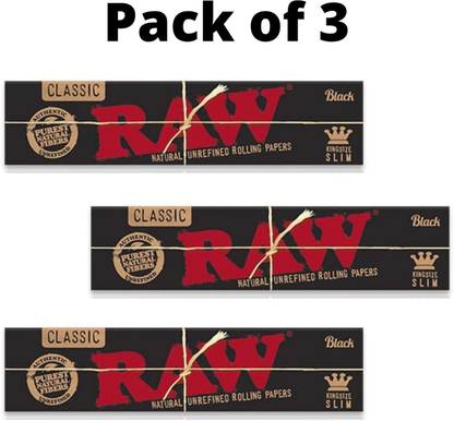 Raw Black Only Combo Rolling Paper