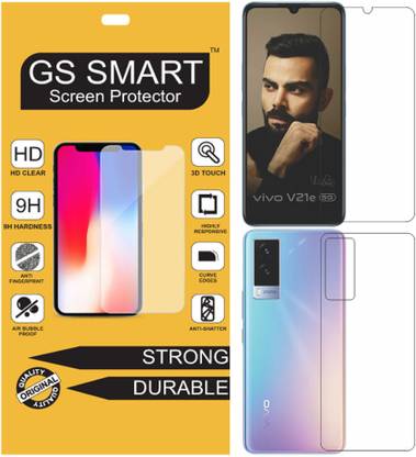 ग्स स्मार्ट फ्रंट और बैक टेम्पर्ड ग्लास vivo V21e 5G के लिए