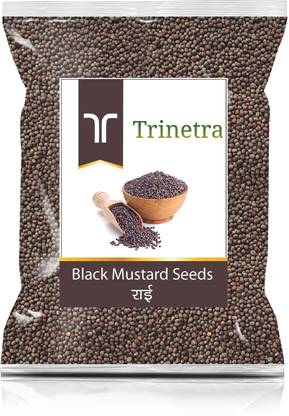 Trinetra Best Quality Black Mustard Seed/Rai 500g