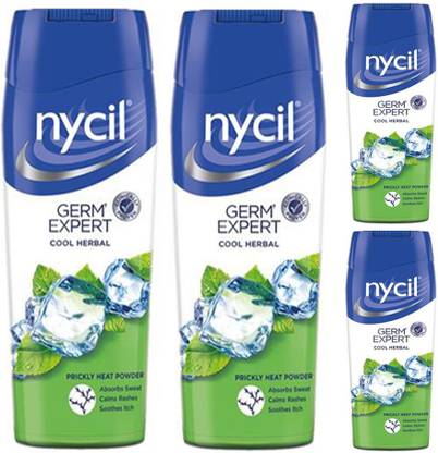 NYCIL Germ Expert Cool Herbal Prickly Heat Powder