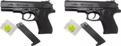 VTR3 Mouser Gun with Bullets P 729 for kids Mouser Guns-Money Saving Product Pack of 2 Guns & Darts (Black) Guns & Darts