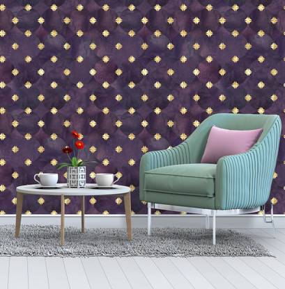 Unique Graphics Abstract Purple Wallpaper