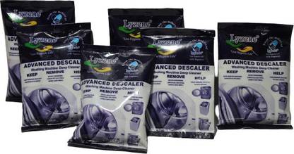 Lyzene ADVANCED DESCALE POWDER PACK OF 6 PCS-150 GM EACH Detergent Powder