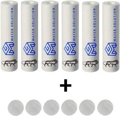 MG WATER SOLUTION 6 Pcs Of Pre-Filter spun Water Purifier Solid Filter Cartridge + antiscalant balls 6pcs combo Solid Filter Cartridge Solid Filter Cartridge