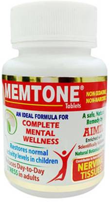 AIMIL Memtone Tablets Ayurvedic Medicine for Stress Relief and Memory Enhancement (Pack of 1)