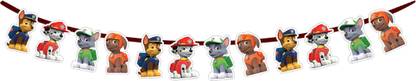 The Party Shoppy Paw Patrol Theme Character Bunting Banner Set of 1Pc - Character Banner for Happy Birthday Party Decorations Banner