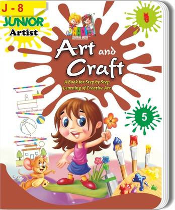 BOOKS OF CLASS 5TH - JUNIOR ARTIST ( Art and Craft )