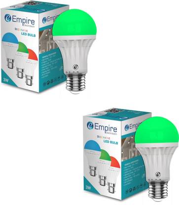 empire electrotech 3 W Basic Round E27 LED Bulb