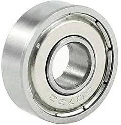 RPI SHOP - 607Zz (7mm X 19mm X 6mm) Double Shielded Miniature Ball Bearing, For 3D Printers, Robotics, DIY Projects Pack of 4 Pcs Wheel Bearing