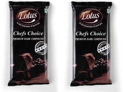 Lotus Chocolate Compound Dark (500 g each) Bars