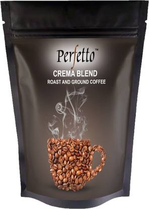 PERFETTO Crema Blend | Roasted & Ground | Filter Coffee Pouch 250g Filter Coffee