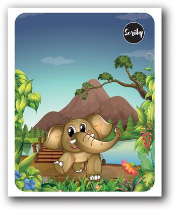 scriby Short Size (190mm x 155mm) Notebook Mini Notebook Square Ruled 172 Pages