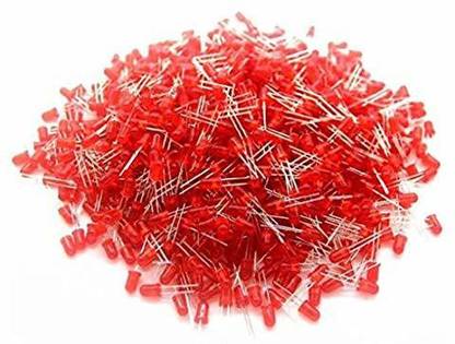 TZZOT 5MM Red LED Light Emitting Diode Highlight for Arduino (Pack of 100) Light Electronic Hobby Kit