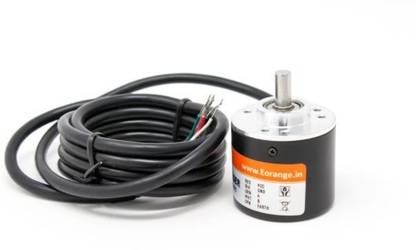 Indian Hobby Center 100 PPR 2-Phase Incremental Optical Rotary Encoder Electronic Components Electronic Hobby Kit